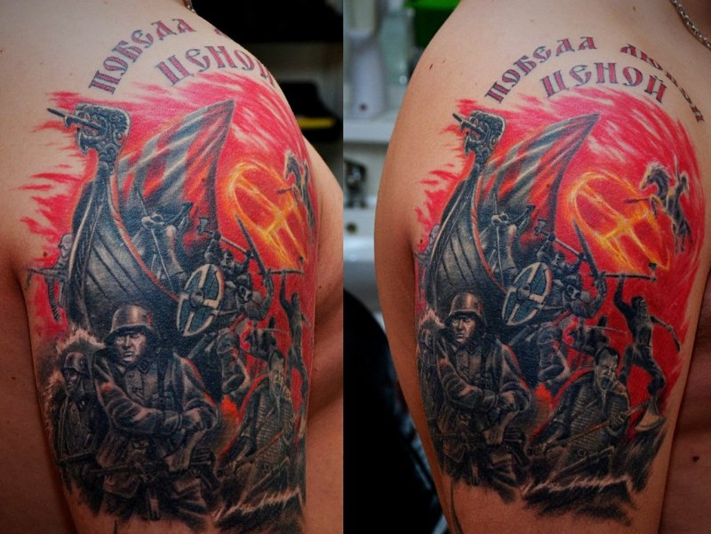 Татуировка Илья Муромец