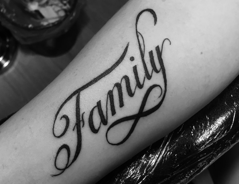 Тату Family эскизы