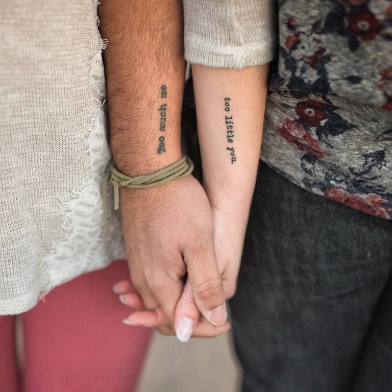 Always on my Mind Forever in my Heart тату