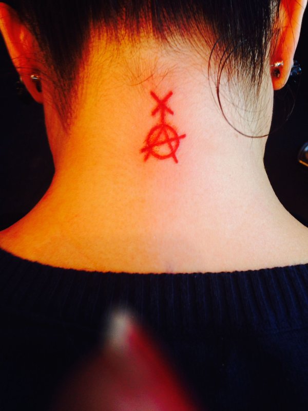 Welcome to Anarchy тату