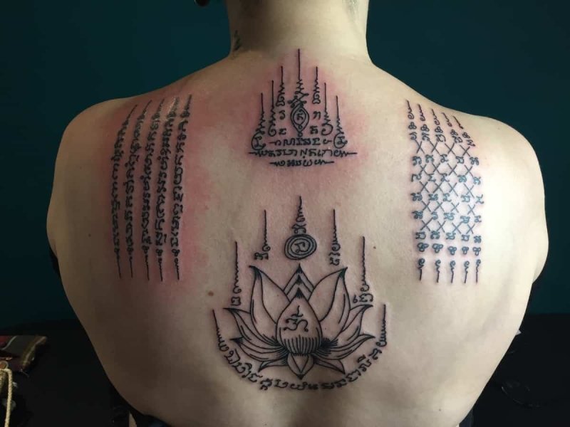 Тайские магические тату Сак Янт