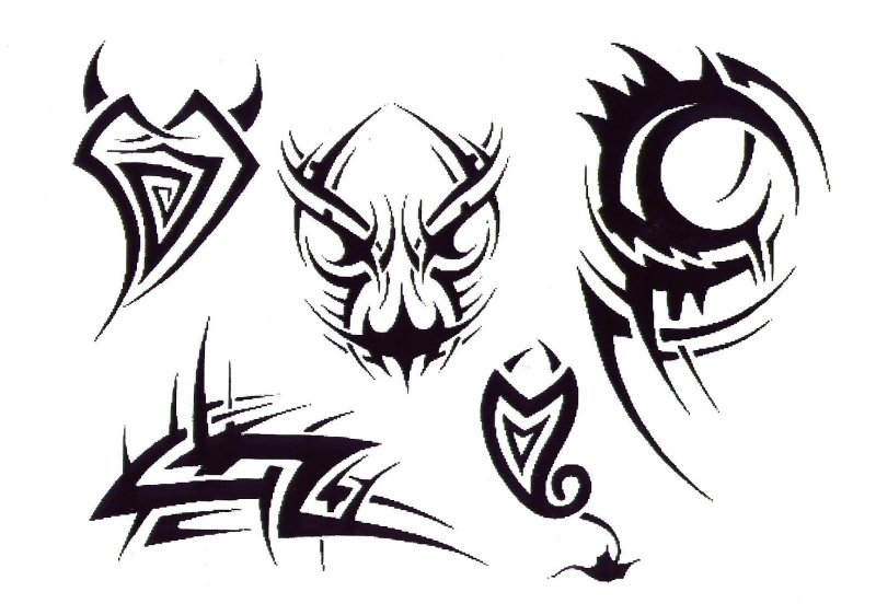 Трайбл (Tribal): племенные Татуировки