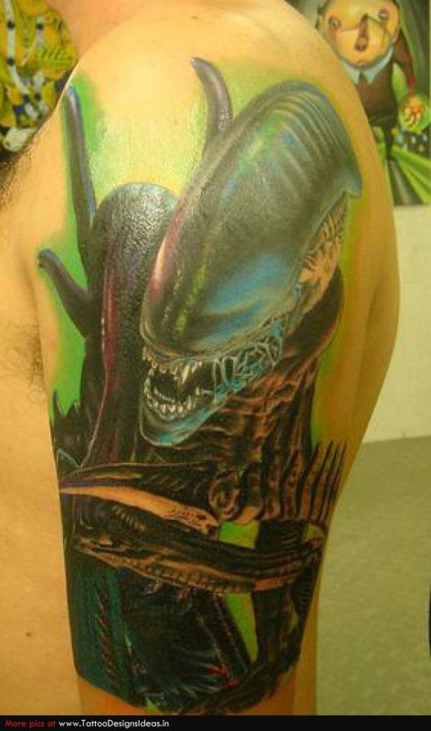 Тату Alien