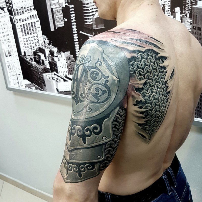 Тату броня