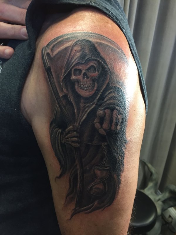 Grim Reaper тату