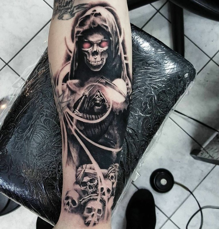 Grim Reaper тату