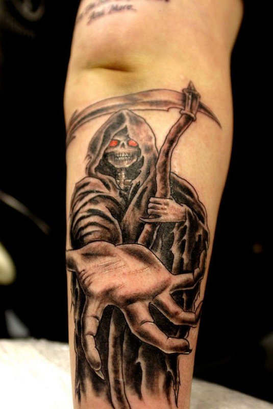 Grim Reaper тату