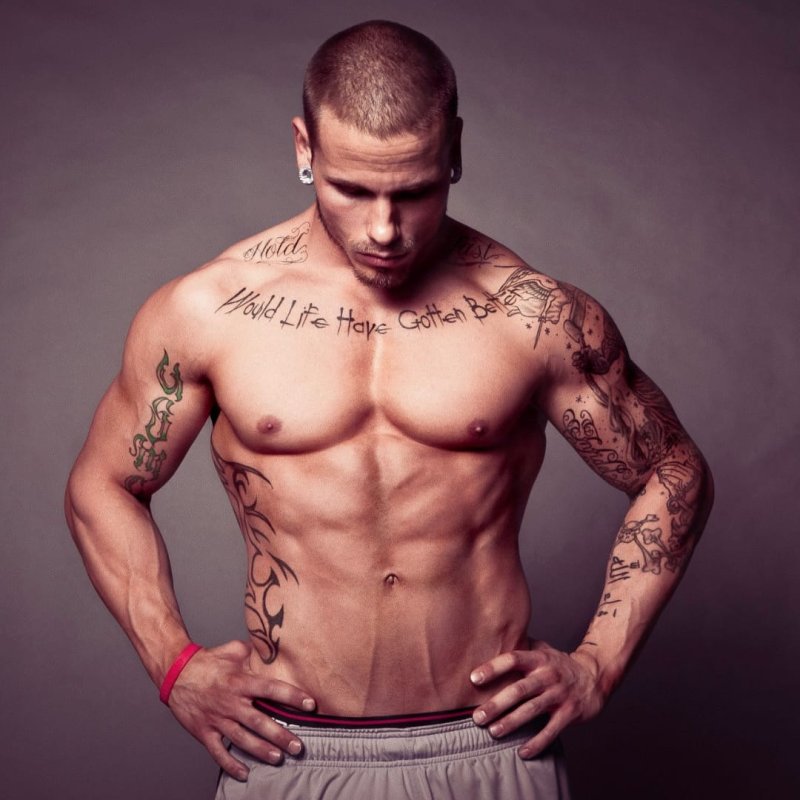 Brazil muscle Tattoo men