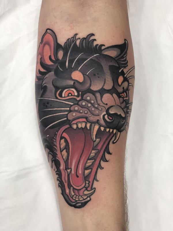 Tasmanian Devil Tattoo