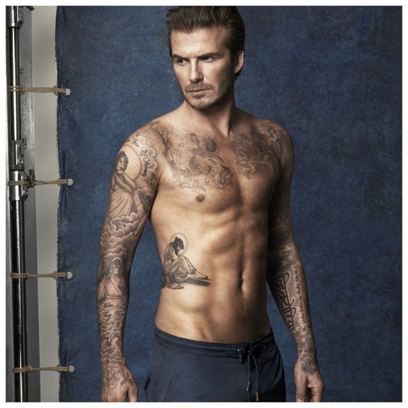 David Beckham тату
