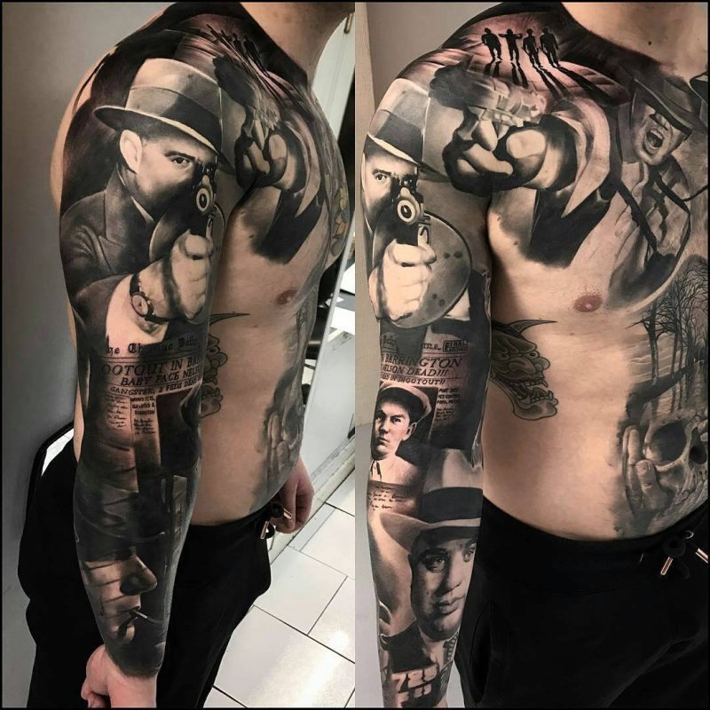 Гангстерские тату