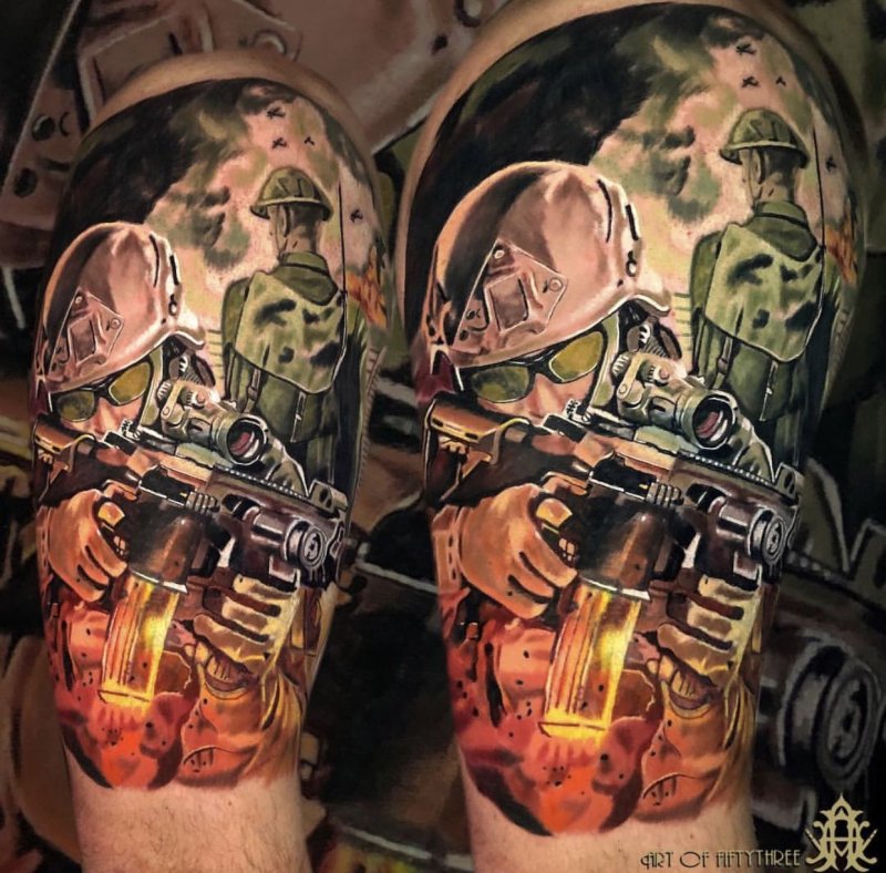 Тату Army