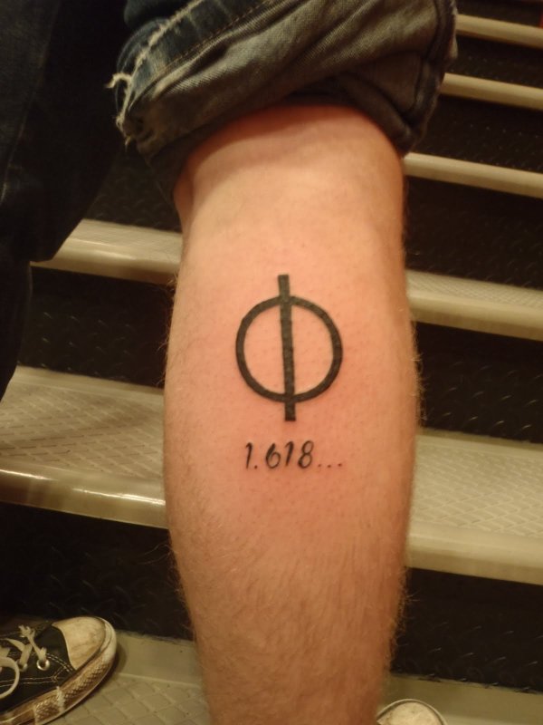 Тату цифра 10