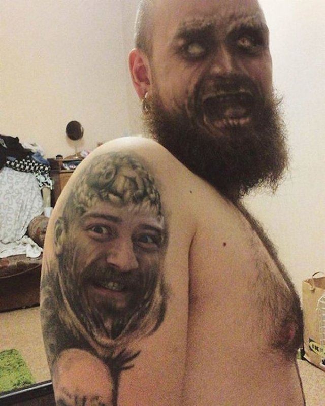 Даня Крастер Татуировки