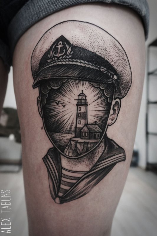 Тату "моряк"