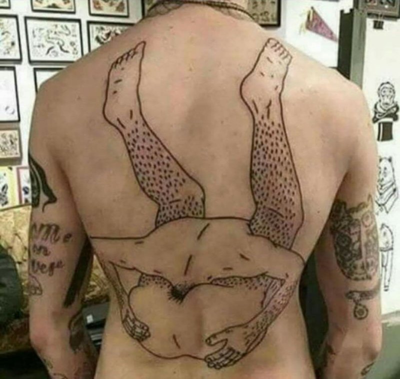 Необычные тату для девушек на бедре