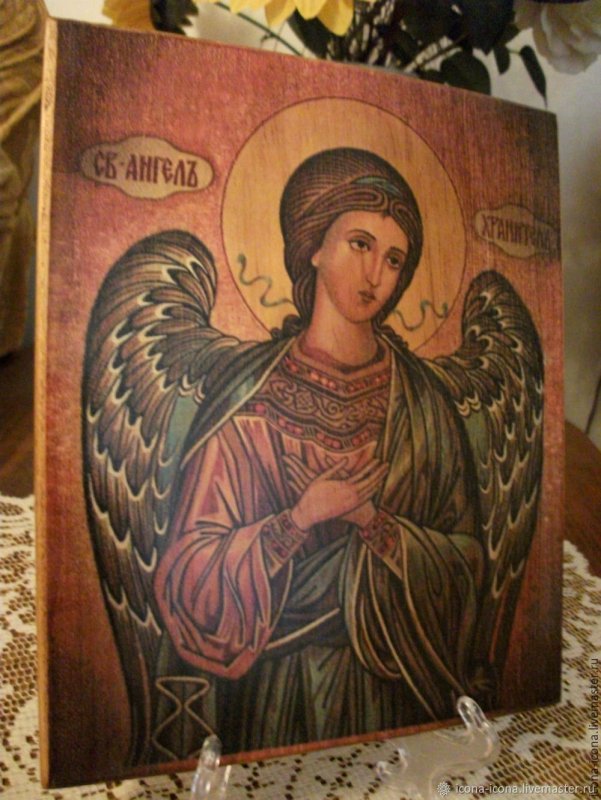 Крылья ангелов на иконах