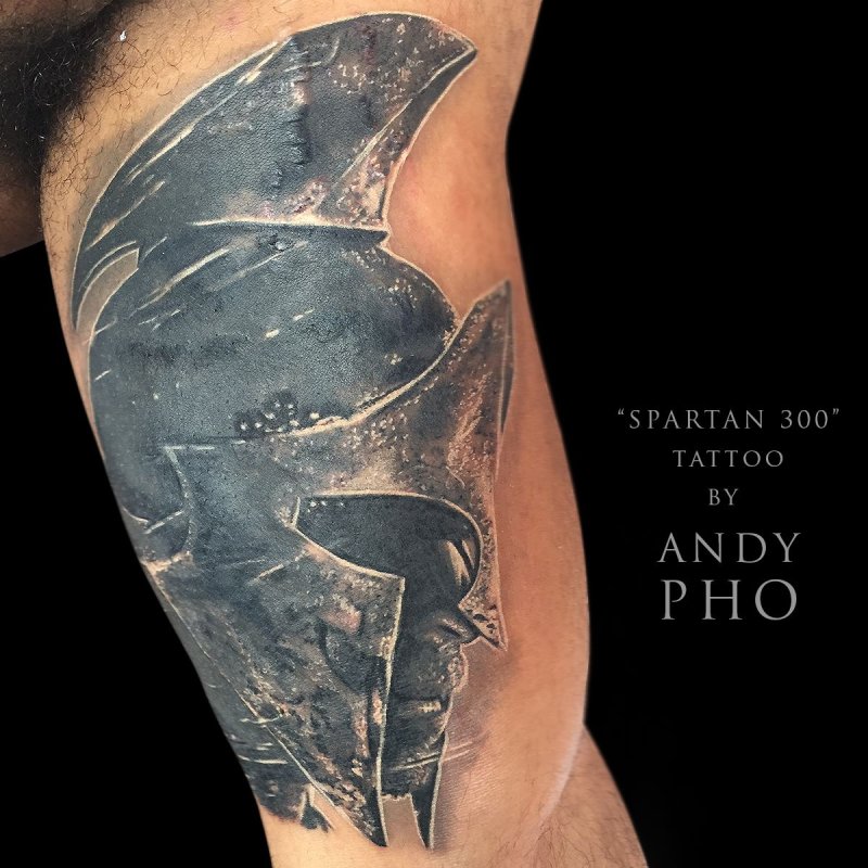 Spartan 300 Tattoo Sleeve