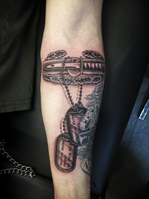 Dog tag Tattoo