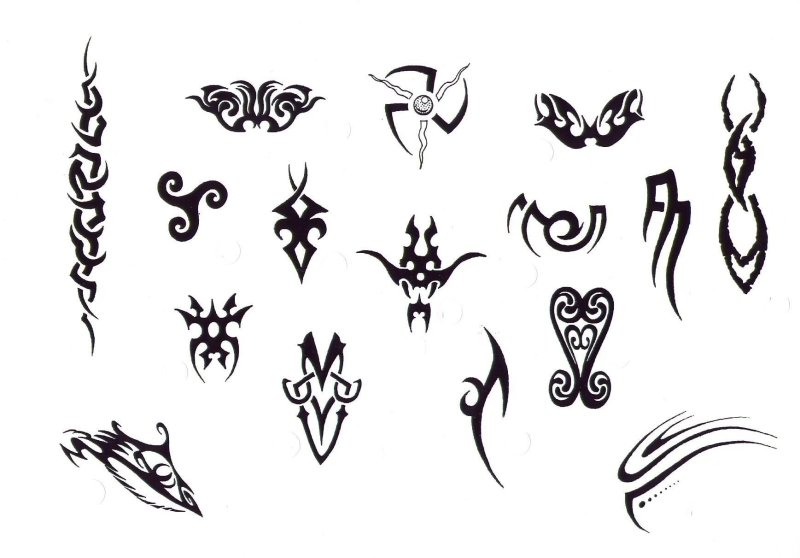 Stick n poke эскизы