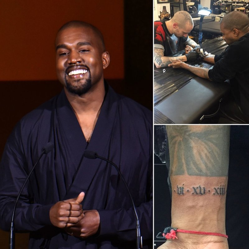Kanye West тату