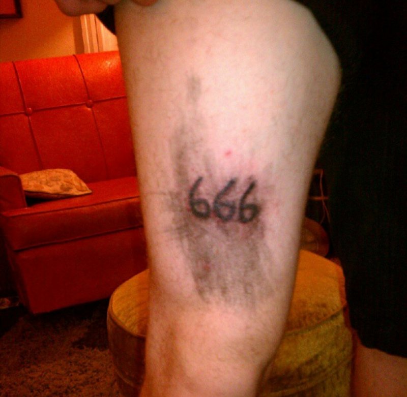 Тату 666