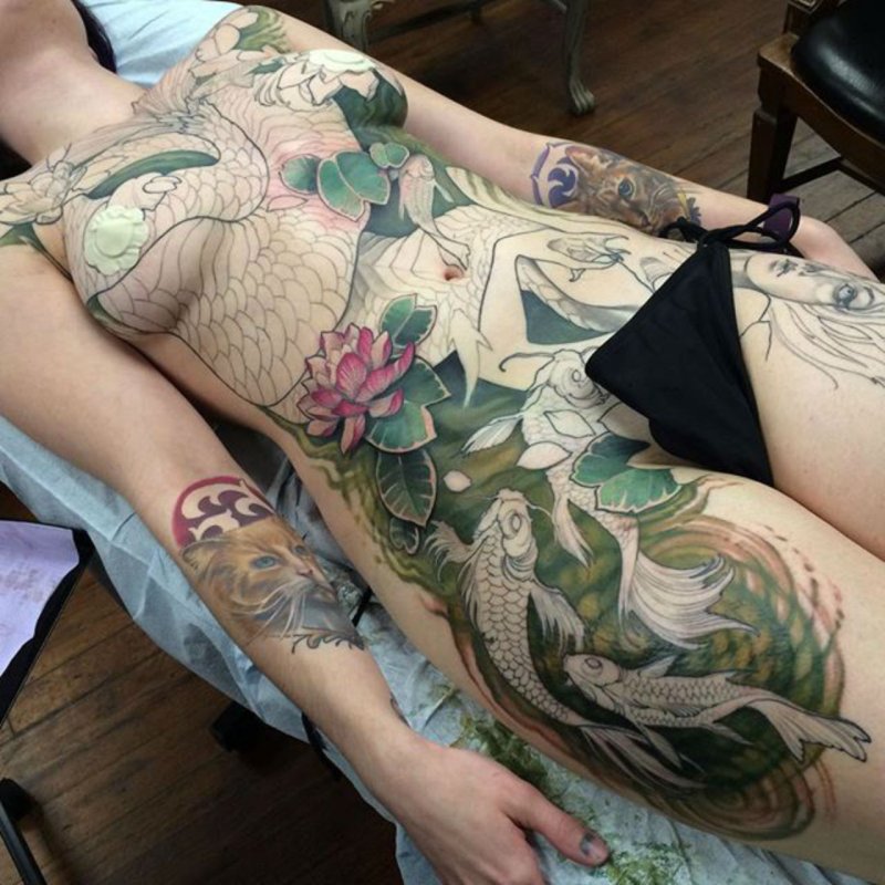 Интимные тату