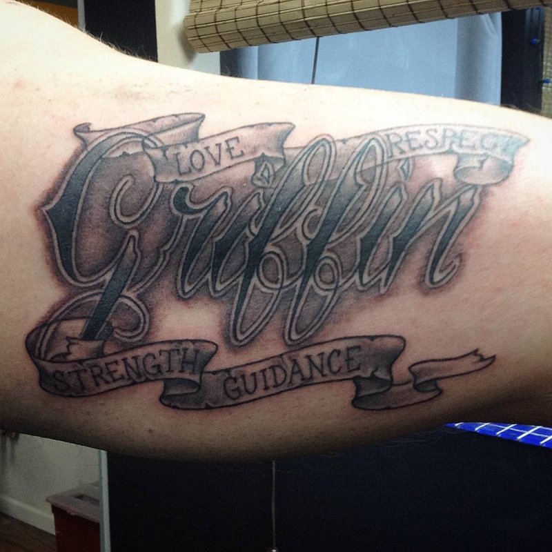 Tattoo the best Lettering
