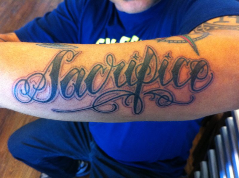 Sacrifice Tattoo