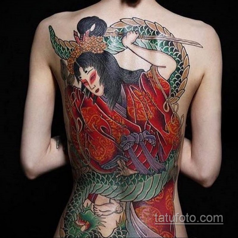 Гейша Irezumi