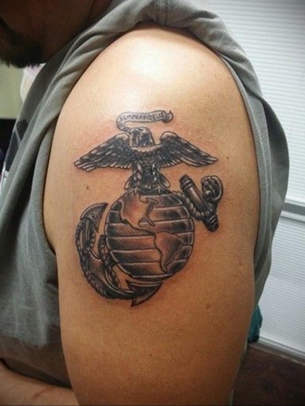 Marine Corps тату