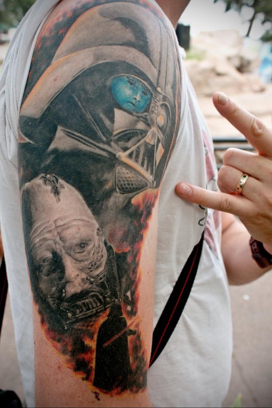 Darth Vader тату