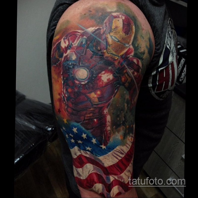 Amazing Spider-man тату