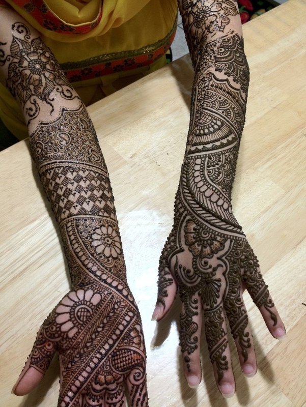 Mehndi рукав