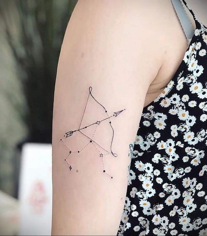Pisces Созвездие тату