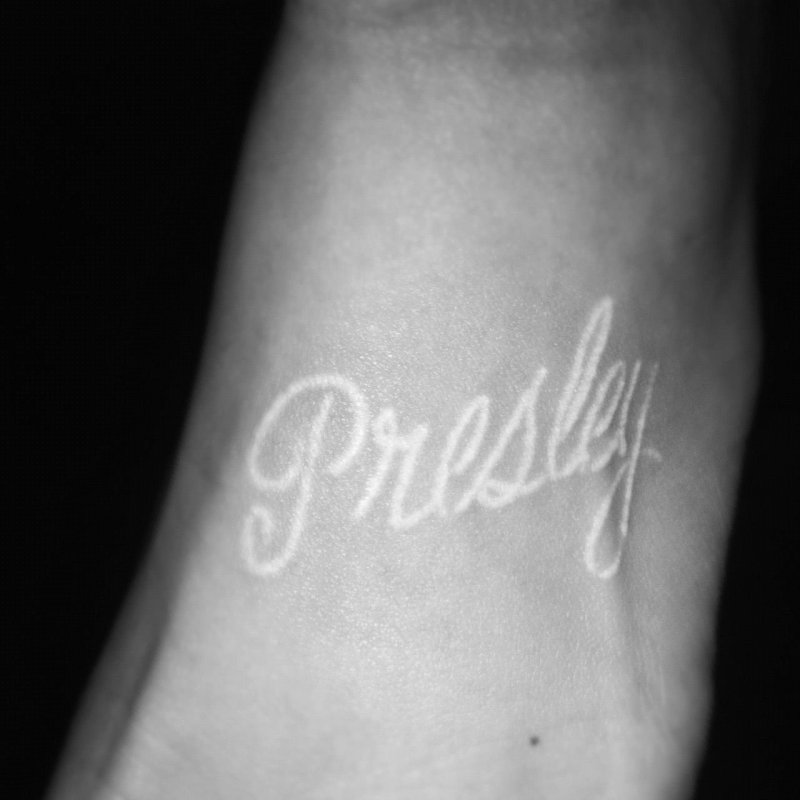 White daughter Tattoo