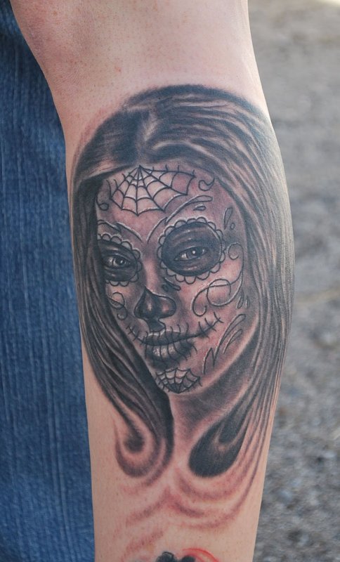 Day of the Dead тату
