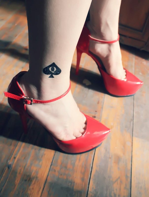 Татуировка QOS Queen of Spades