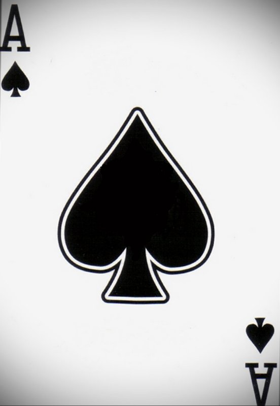 Жена Queen of Spades анклет