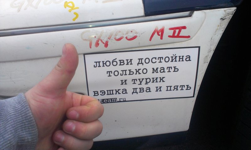 Любви достойна только мать и турик Вешка