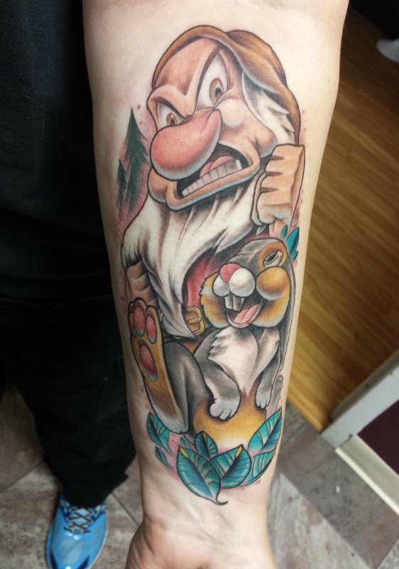 Dwarfs Tattoo Designs
