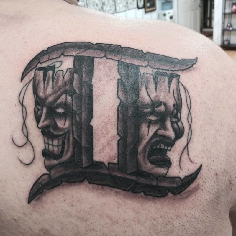 Тату Близнецы