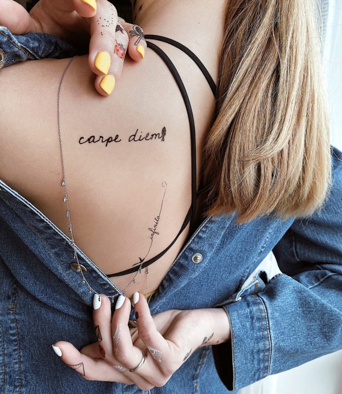 Carpe Diem тату