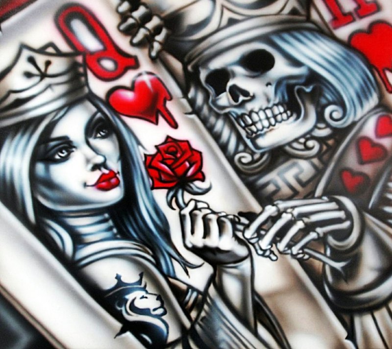 Queen of Spades тату bbc