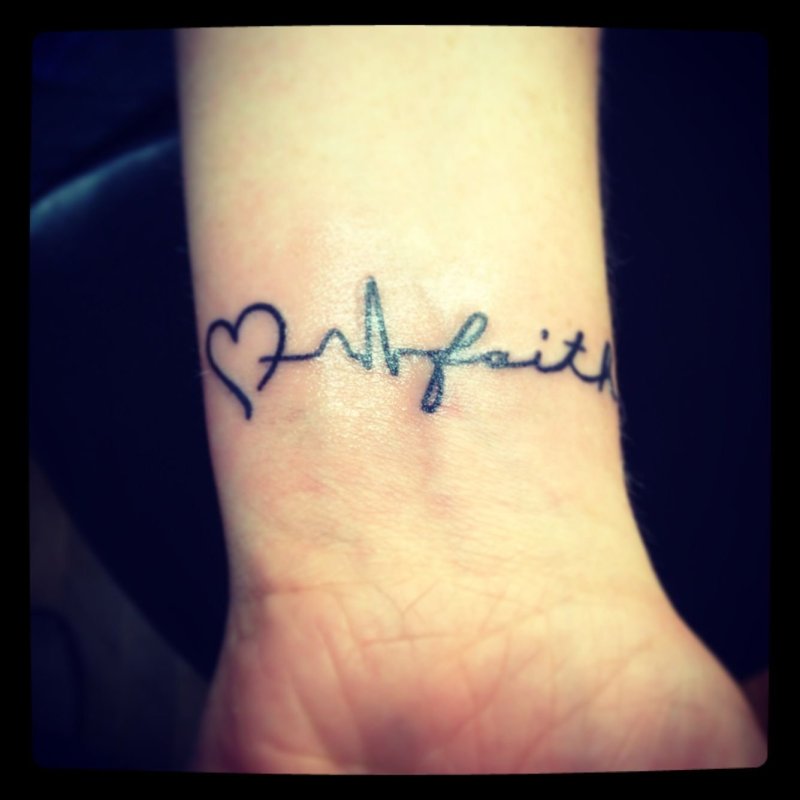 Faith hope Love тату