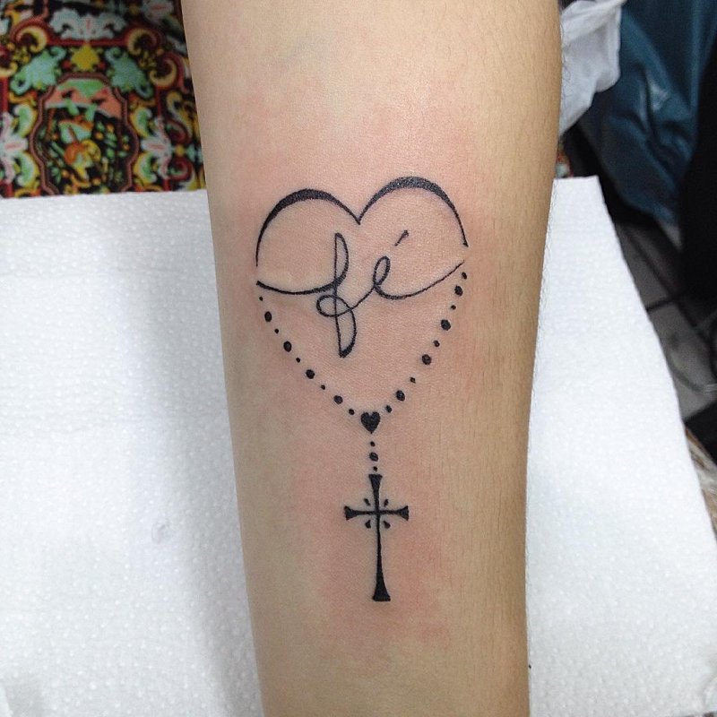Faith hope Love тату