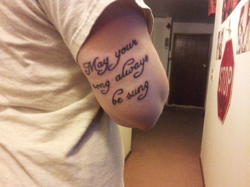 Татуировка Forever young