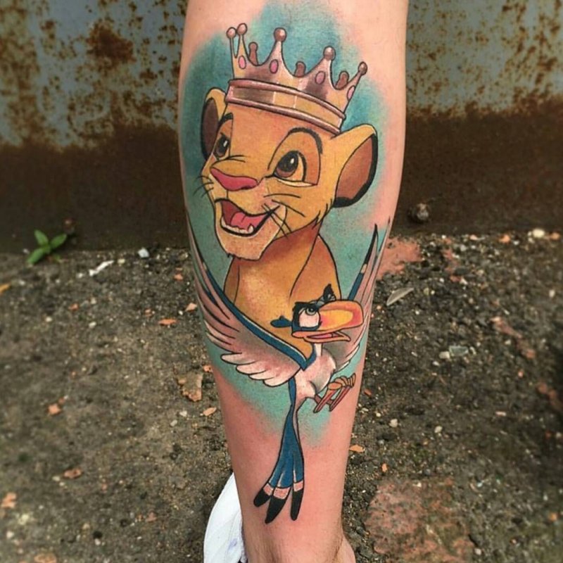 Король Лев мультик татту