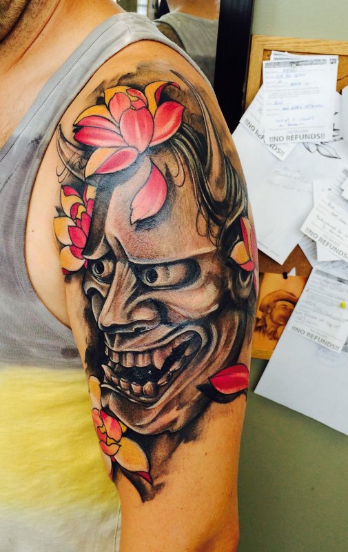Hannya тату