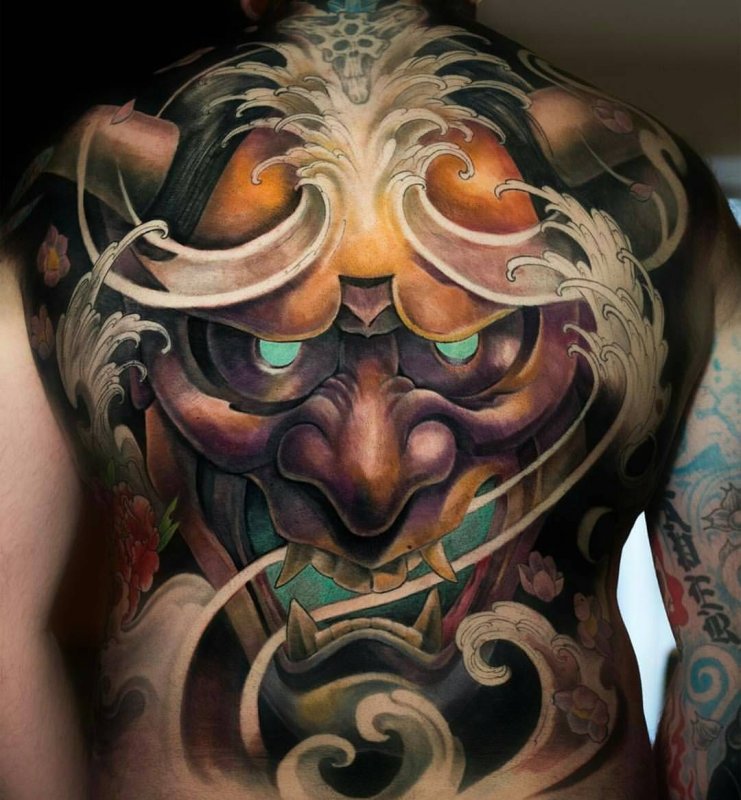 Irezumi маска Ханья
